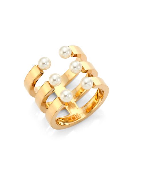 Chloé - Darcey Swarovski Pearl Ring