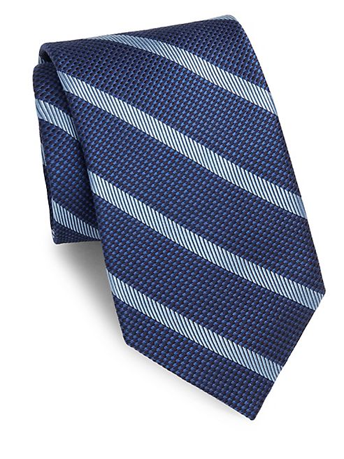 Breuer - Striped Pattern Silk Tie