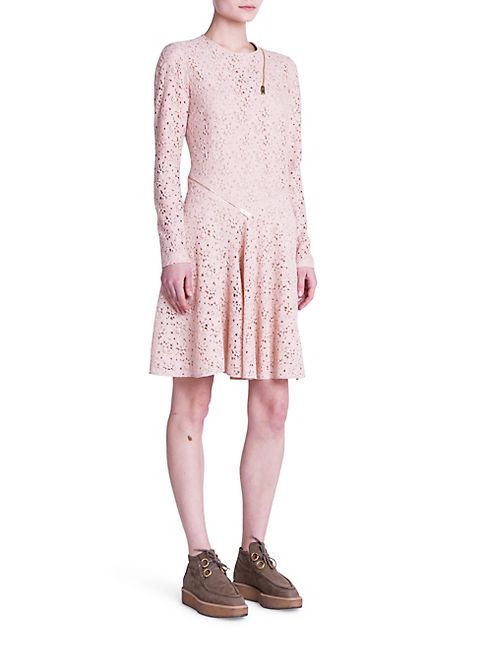 Stella McCartney - Zip-Detail Lace Dress