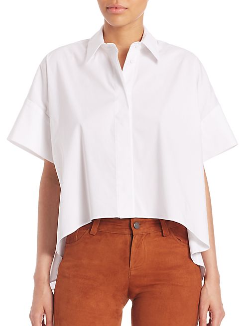 Alice + Olivia - Edyth Hi-Lo Blouse