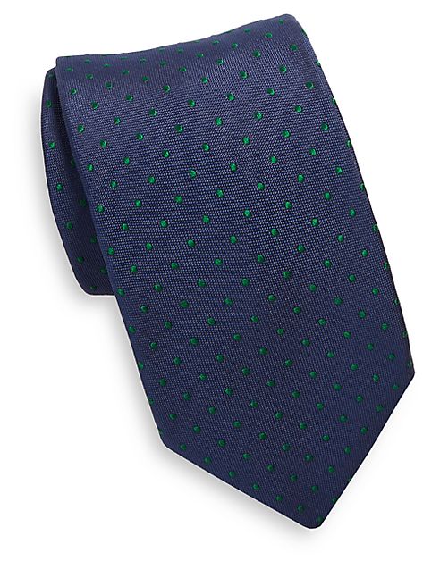 Breuer - Textured Dot Silk Tie