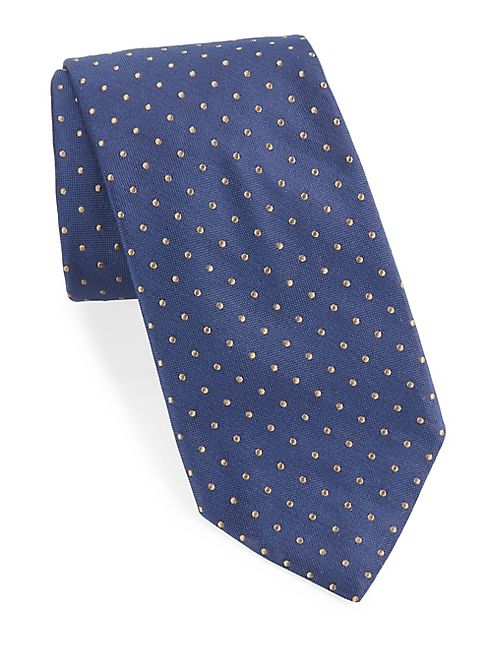 Breuer - Polka Dot Silk Tie