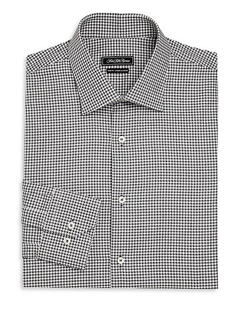 Saks Fifth Avenue Collection - Printed Button-Down Dress Shirt