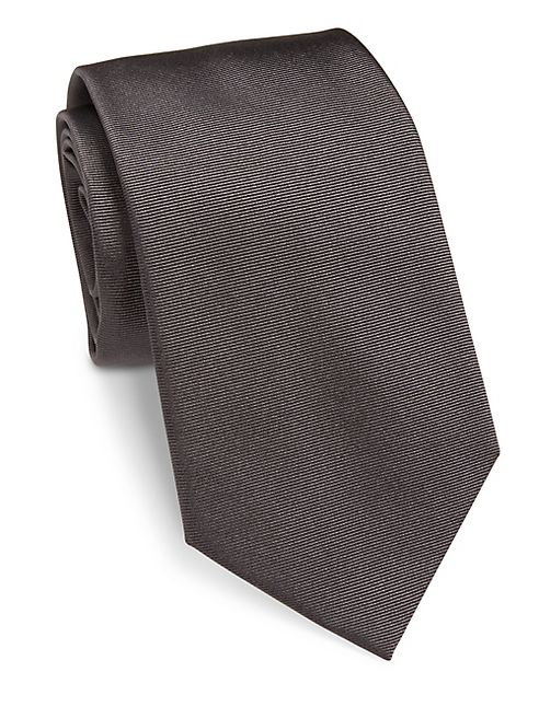 Armani Collezioni - Solid Silk Tie