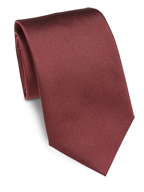 Armani Collezioni - Solid Silk Tie