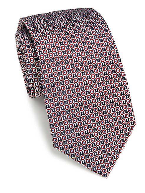 Armani Collezioni - Geometric Silk Tie