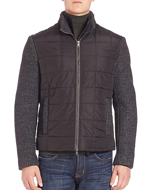 Saks Fifth Avenue Collection - Wool Blend Bomber Jacket