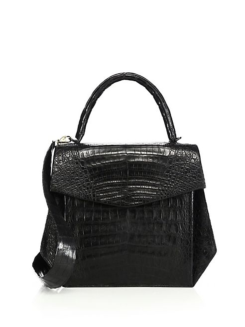 Nancy Gonzalez - Oversized Crocodile Satchel