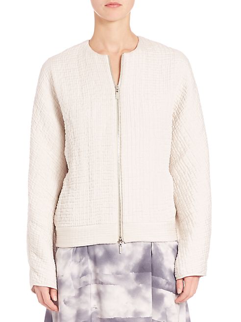 Zero + Maria Cornejo - Tilla Quilted Bomber Jacket