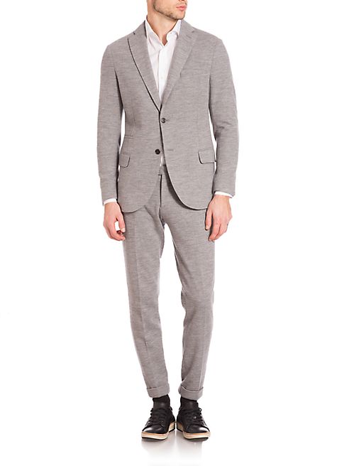 Eleventy - Modern-Fit Jersey Stretch Two-Button Suit