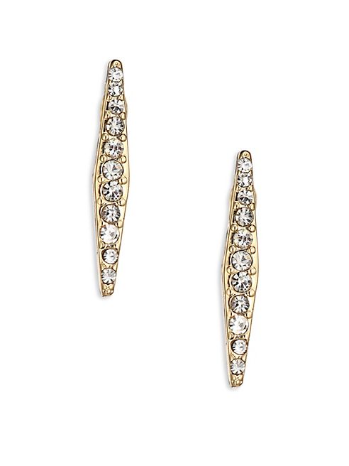 ABS by Allen Schwartz Jewelry - Going Coastal Crystal Bar Studs