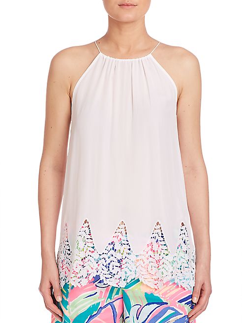 Lilly Pulitzer - Diem Silk Halter Top