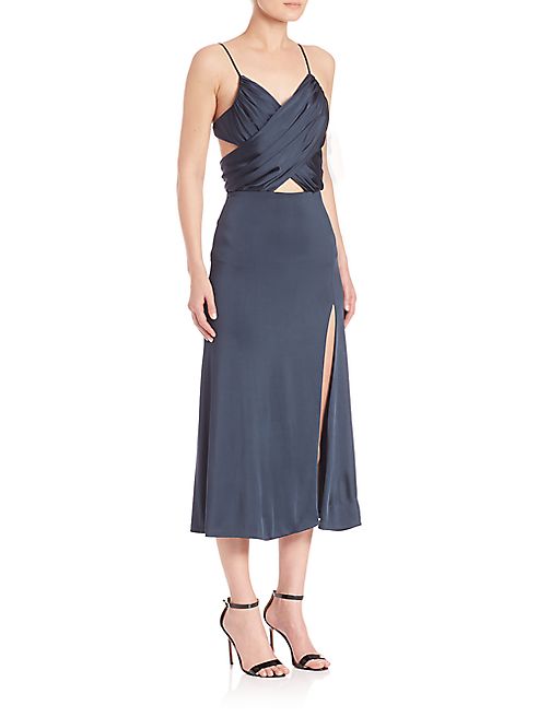 Cushnie et Ochs - Gizelle Cross-Over Jersey Dress