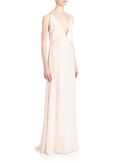 Cushnie et Ochs - Floral Velvet Gown