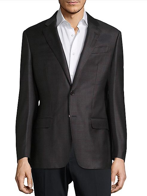 Armani Collezioni - Plaid Wool Sportcoat