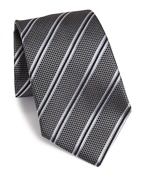 Armani Collezioni - Striped Silk Tie