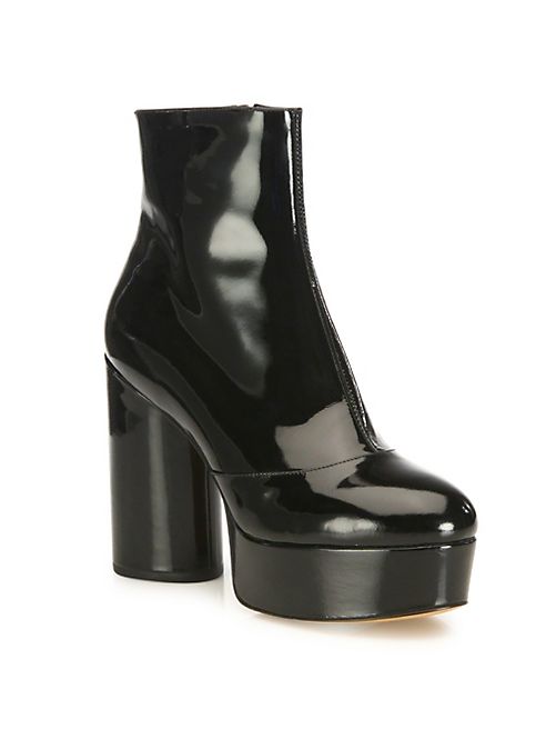 Marc Jacobs - Amber Patent Leather Platform Boots