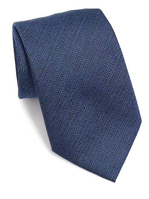 Armani Collezioni - Diagonal Silk Tie