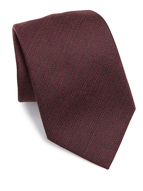 Armani Collezioni - Diagonal Silk Tie