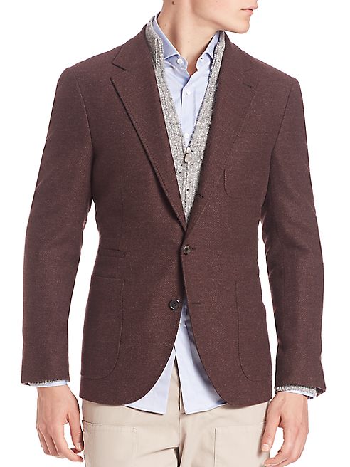 Brunello Cucinelli - Textured Cashmere Jacket