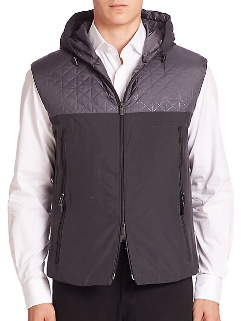 Armani Collezioni - Hooded Down Vest