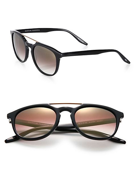 Barton Perreira - Rainey 52MM Square Sunglasses