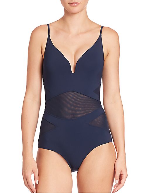 Zimmermann - One-Piece Separates Plunge Swimsuit