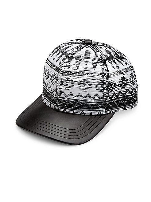 Gents - Aztec Print Basecall Cap