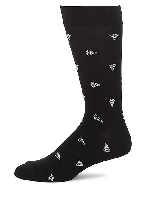 Saks Fifth Avenue Collection - Shuttlecock Crew Socks