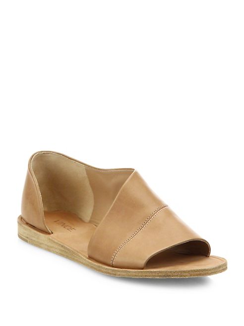 Vince - Tabitha Asymmetrical Leather Flats