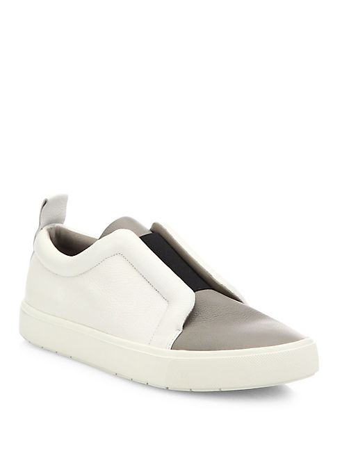 Vince - Caden Leather & Textile Skate Sneakers