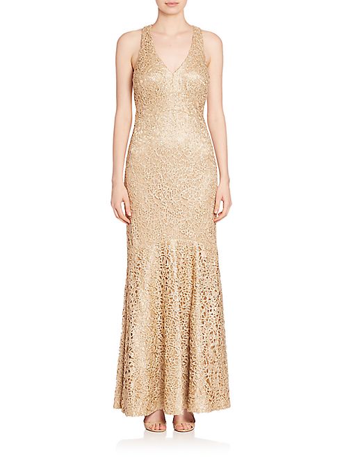 David Meister - Sleeveless Embellished Gown