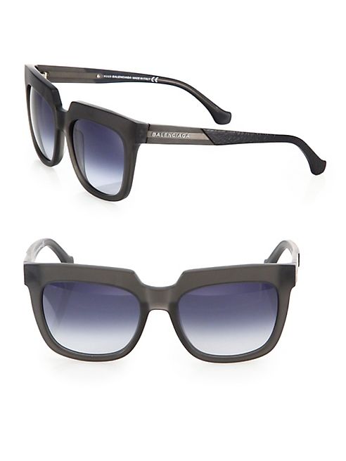 Balenciaga - 55MM Square Sunglasses