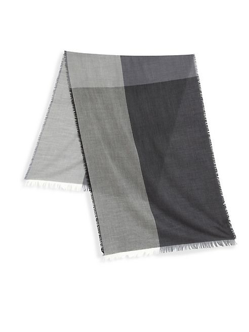 Saks Fifth Avenue Collection - Colorblock Wool Scarf