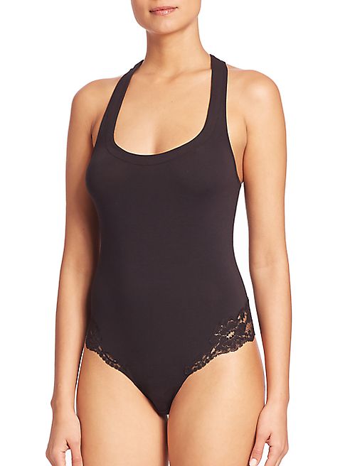 La Perla - Souple Lace-Trimmed Bodysuit