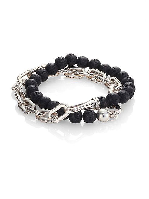 John Hardy - Classic Chain Collection Beads & Link Bracelet