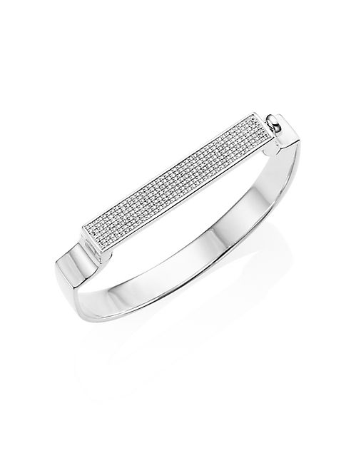 Monica Vinader - Signature Diamond Pavé Bangle