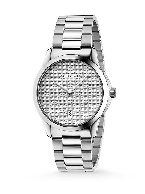 Gucci - G-Timeless Stainless Steel Bracelet Watch