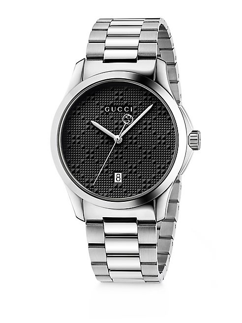 Gucci - G-Timeless Stainless Steel Bracelet Watch