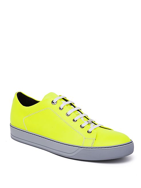 Lanvin - Leather Low-Top Sneakers