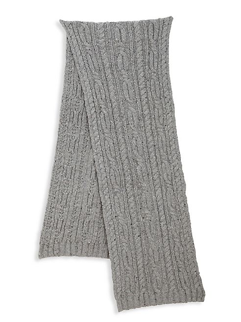 Saks Fifth Avenue Collection - Solid Wool Blend Scarf