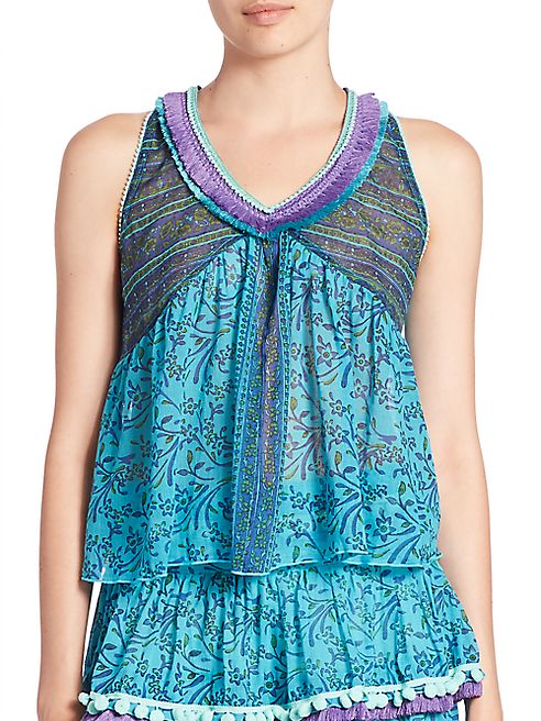 Poupette St Barth - Cha Cha Cotton Sari Cami