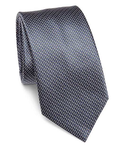 Brioni - Textured Italian Silk Tie