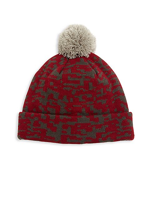 Saks Fifth Avenue Collection - Geo Print Beanie