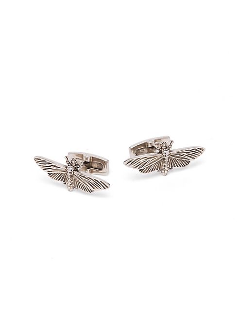 Alexander McQueen - Moth Brass Cuff Links