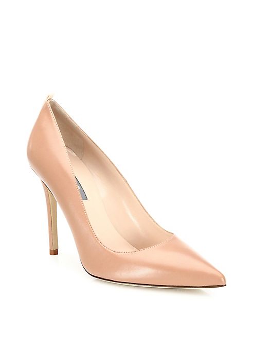 SJP by Sarah Jessica Parker - Fawn Leather Point Toe Pumps