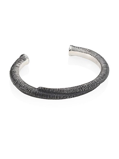 King Baby Studio - Sterling Silver Double Long Horn Cuff Bracelet