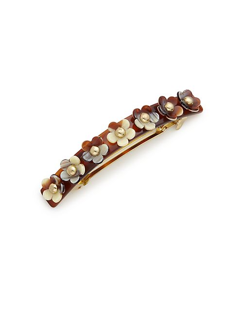 L. Erickson - Flower Bomb Narrow Volume Barrette