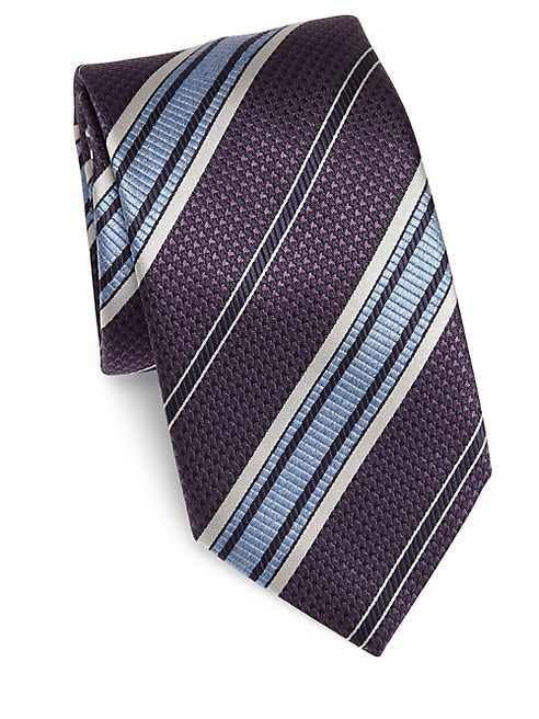 Brioni - Striped Silk Tie