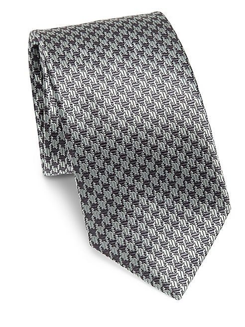 Brioni - Jacquard Printed Silk Tie